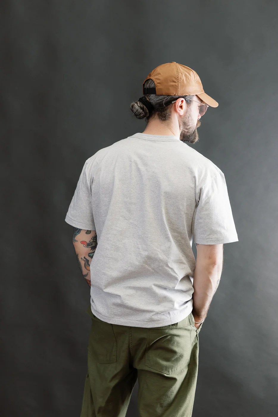 01-0018-64 - Just T-Shirt - Heather Grey - Image 11