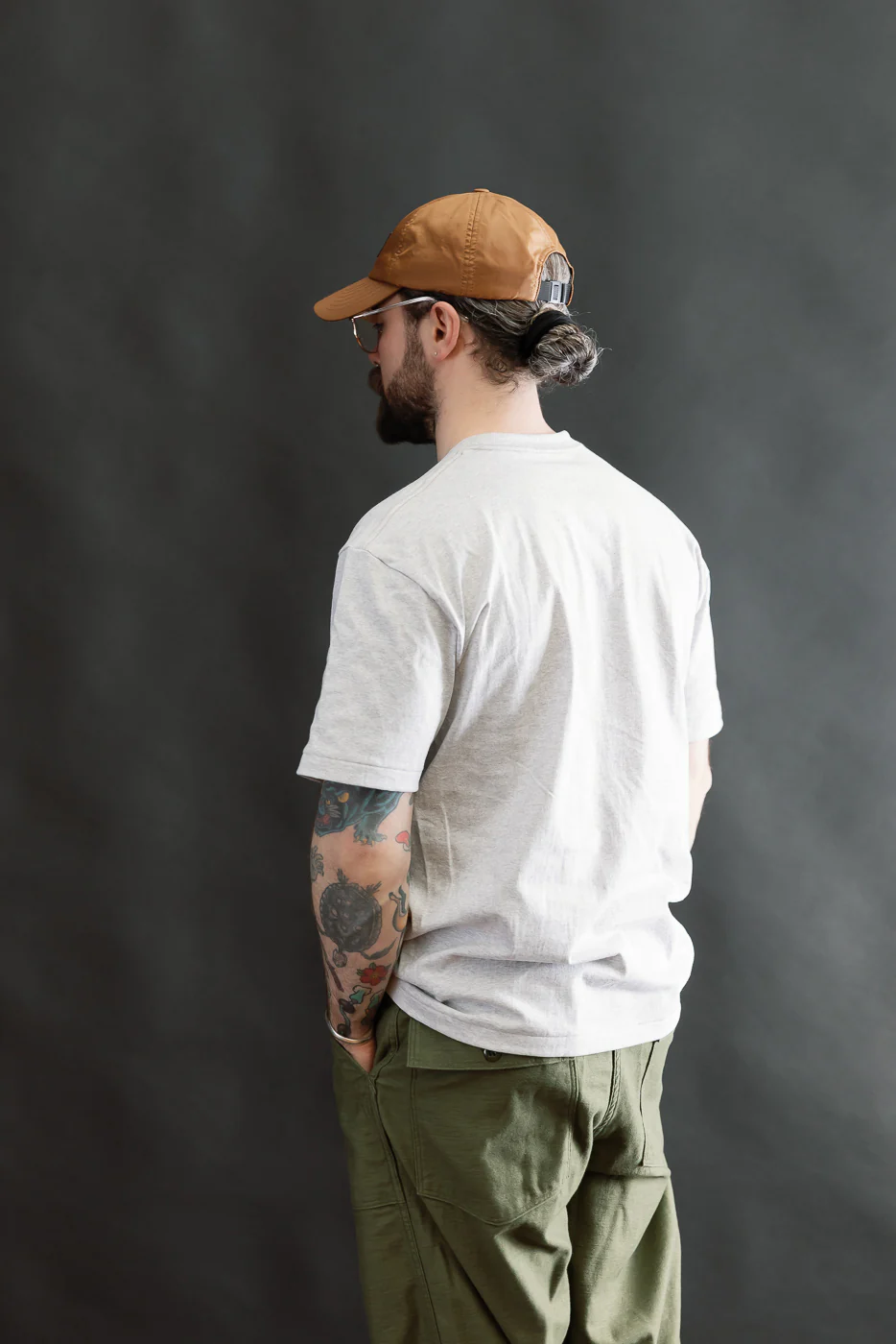 01-0018-64 - Just T-Shirt - Heather Grey - Image 12