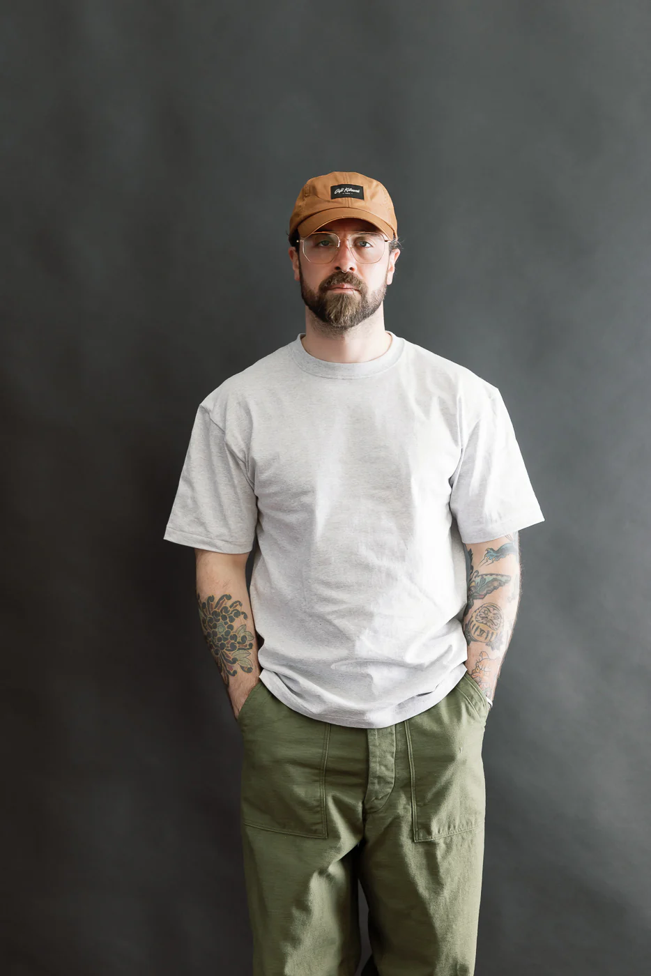 01-0018-64 - Just T-Shirt - Heather Grey - Image 14