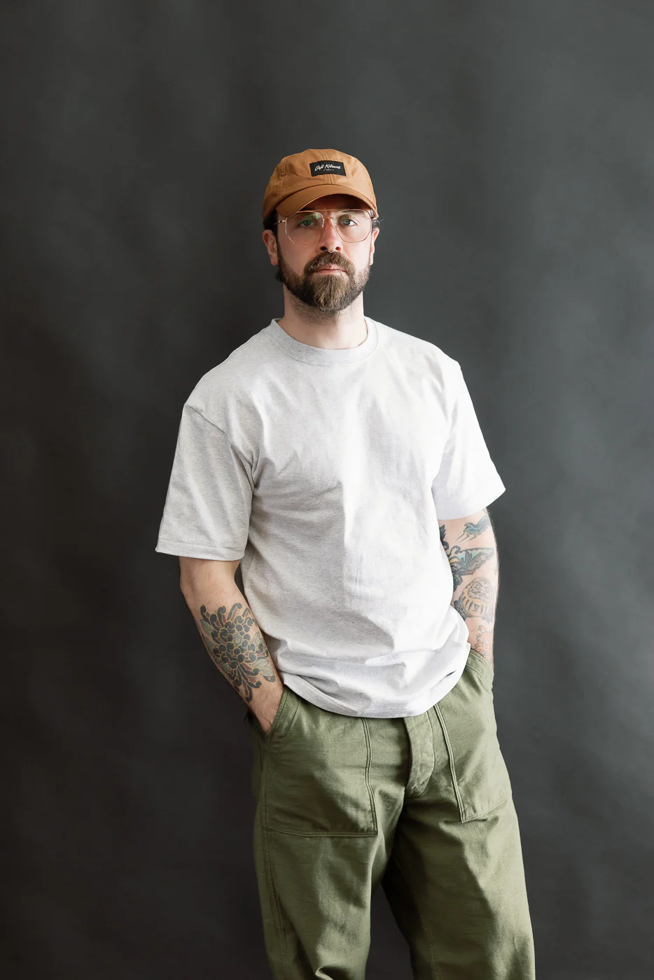 01-0018-64 - Just T-Shirt - Heather Grey - Image 9