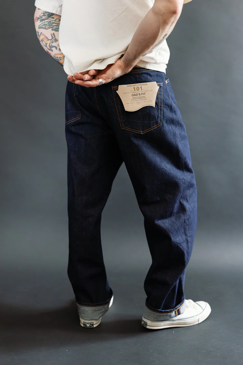 01-1010W-81 - 101 Dad’s Fit Denim - One Wash - Image 11