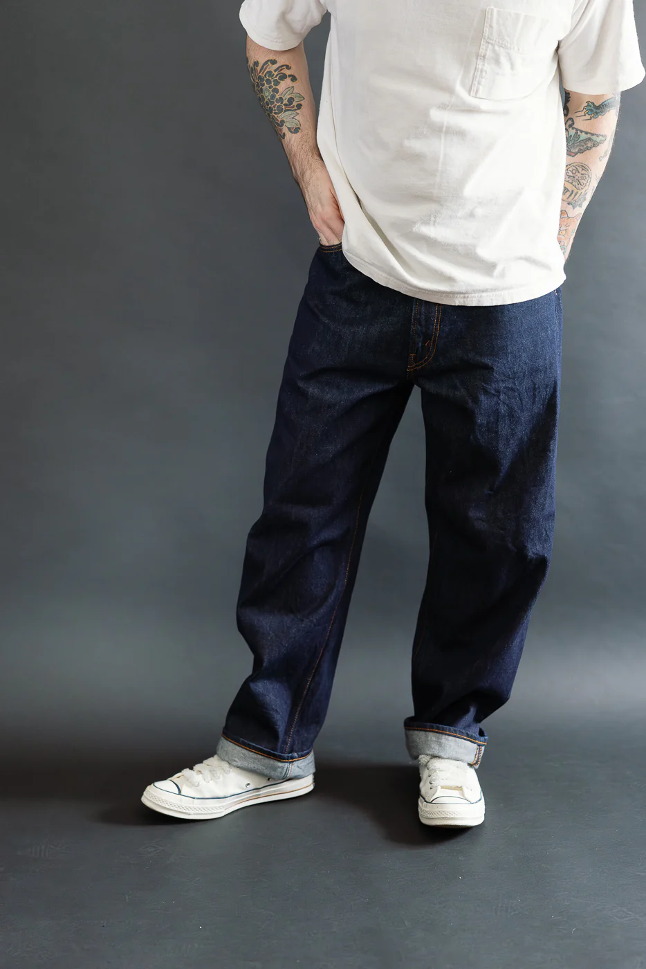 01-1010W-81 - 101 Dad’s Fit Denim - One Wash - Image 14