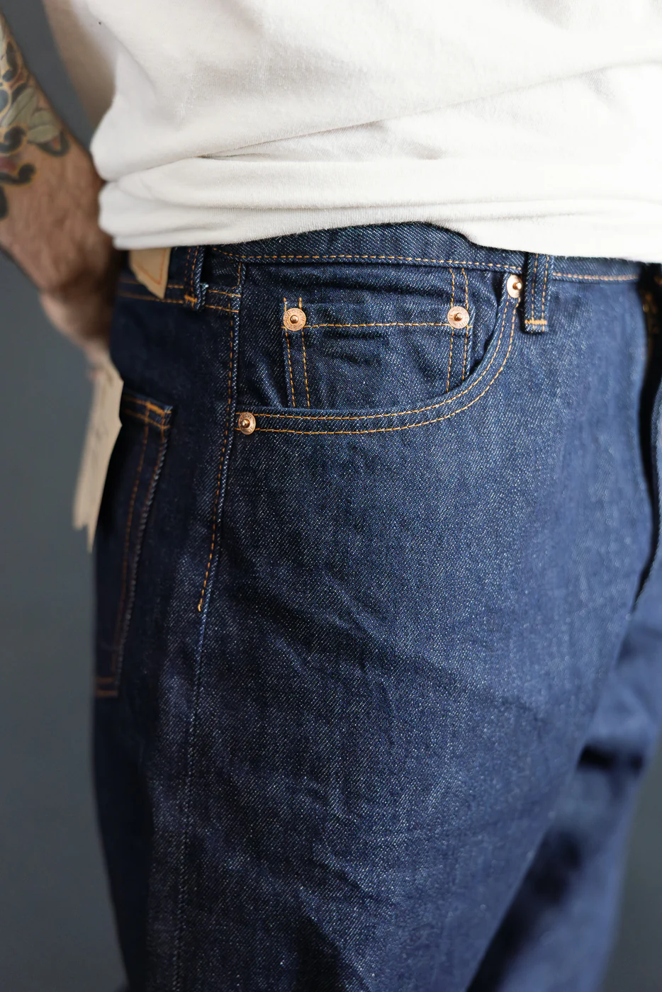 01-1010W-81 - 101 Dad’s Fit Denim - One Wash - Image 17