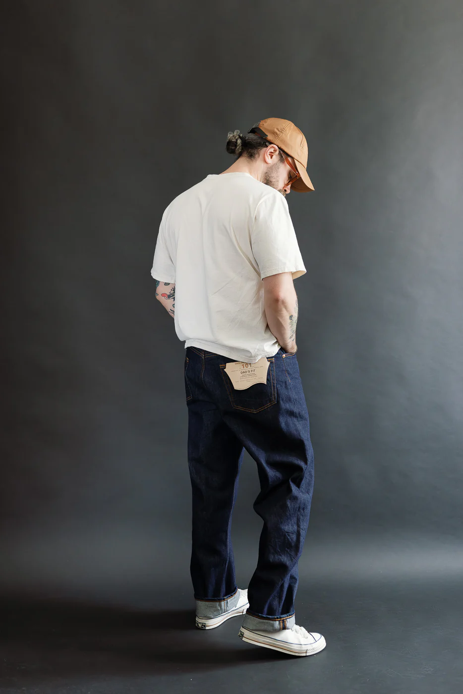 01-1010W-81 - 101 Dad’s Fit Denim - One Wash - Image 8