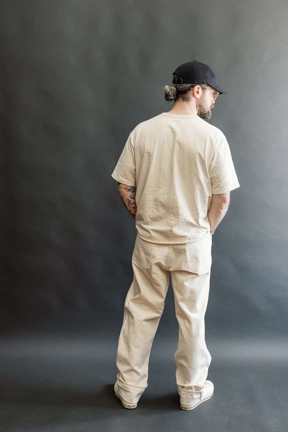 01-1011-66 - Grand Dad's Fit Kinari Selvedge - Ecru - Image 10