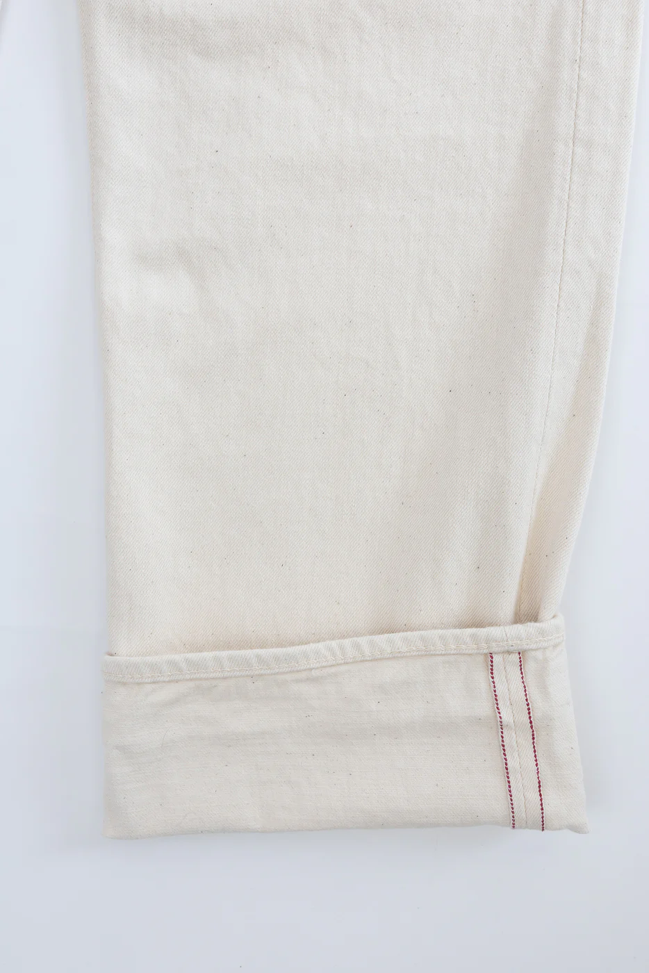 01-1011-66 - Grand Dad's Fit Kinari Selvedge - Ecru - Image 5