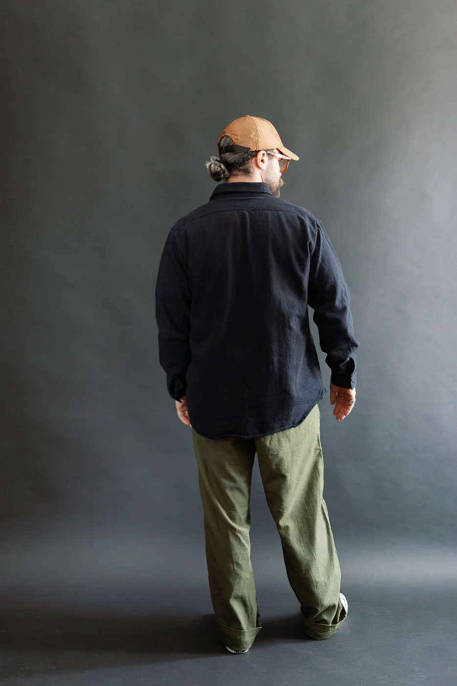 01-1021-77 - New Yorker Pants Wide Fit - Dark Olive - Image 7