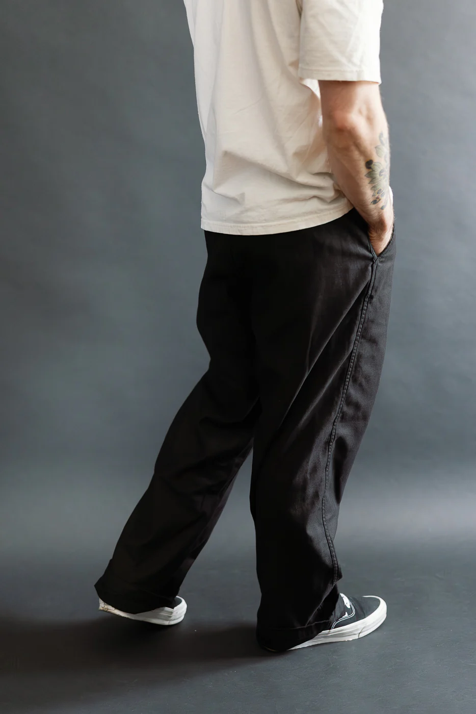01-1021-R61 - New Yorker Pants Wide Fit - Black - Image 12