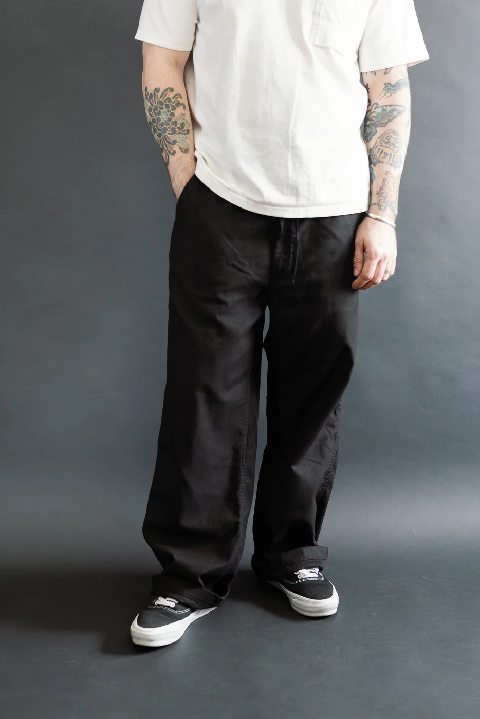 01-1021-R61 - New Yorker Pants Wide Fit - Black - Image 13