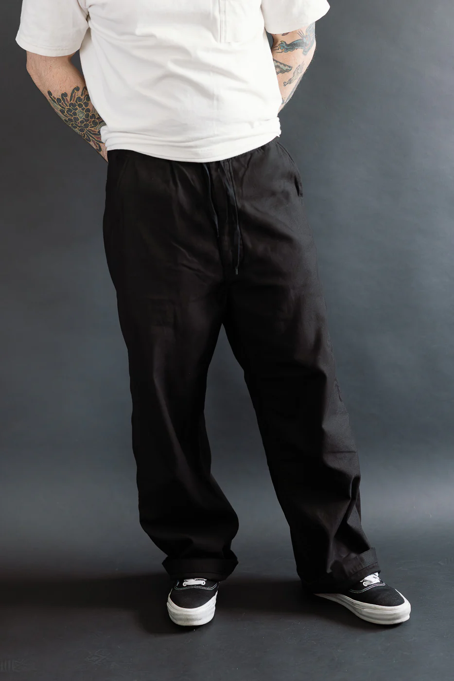 01-1021-R61 - New Yorker Pants Wide Fit - Black - Image 9