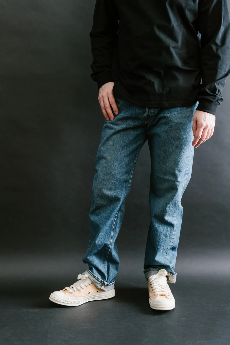 01-1050-84 - 105 - Standard Fit Selvedge Denim - 2 Year Wash - Image 14