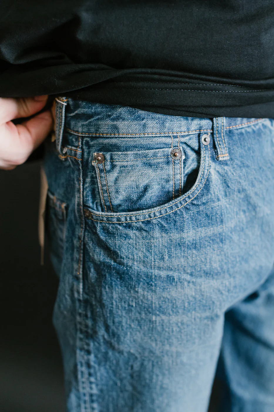 01-1050-84 - 105 - Standard Fit Selvedge Denim - 2 Year Wash - Image 16