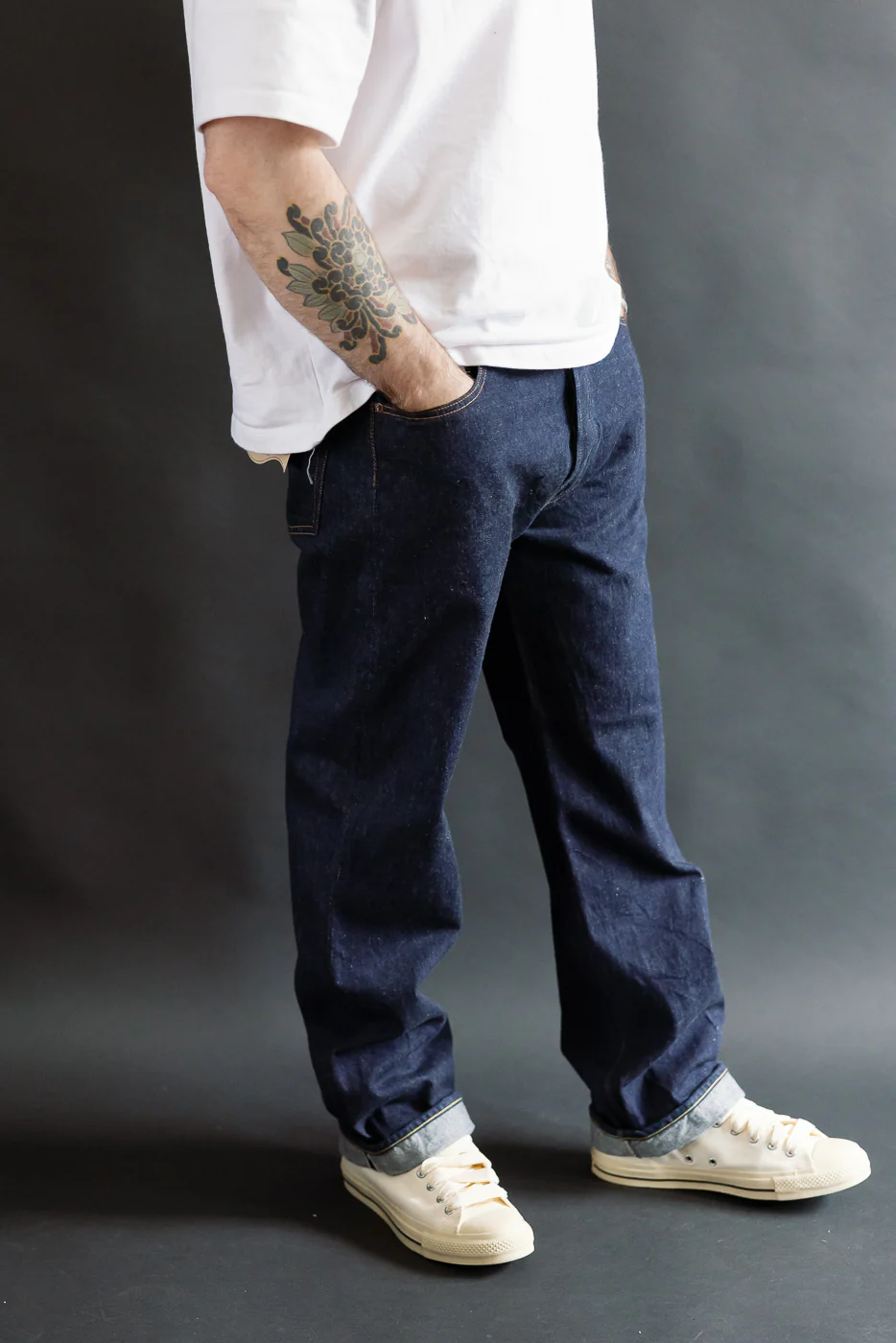 01-1050XX-81k - The 1950s Selvedge Denim - One Wash - Image 12