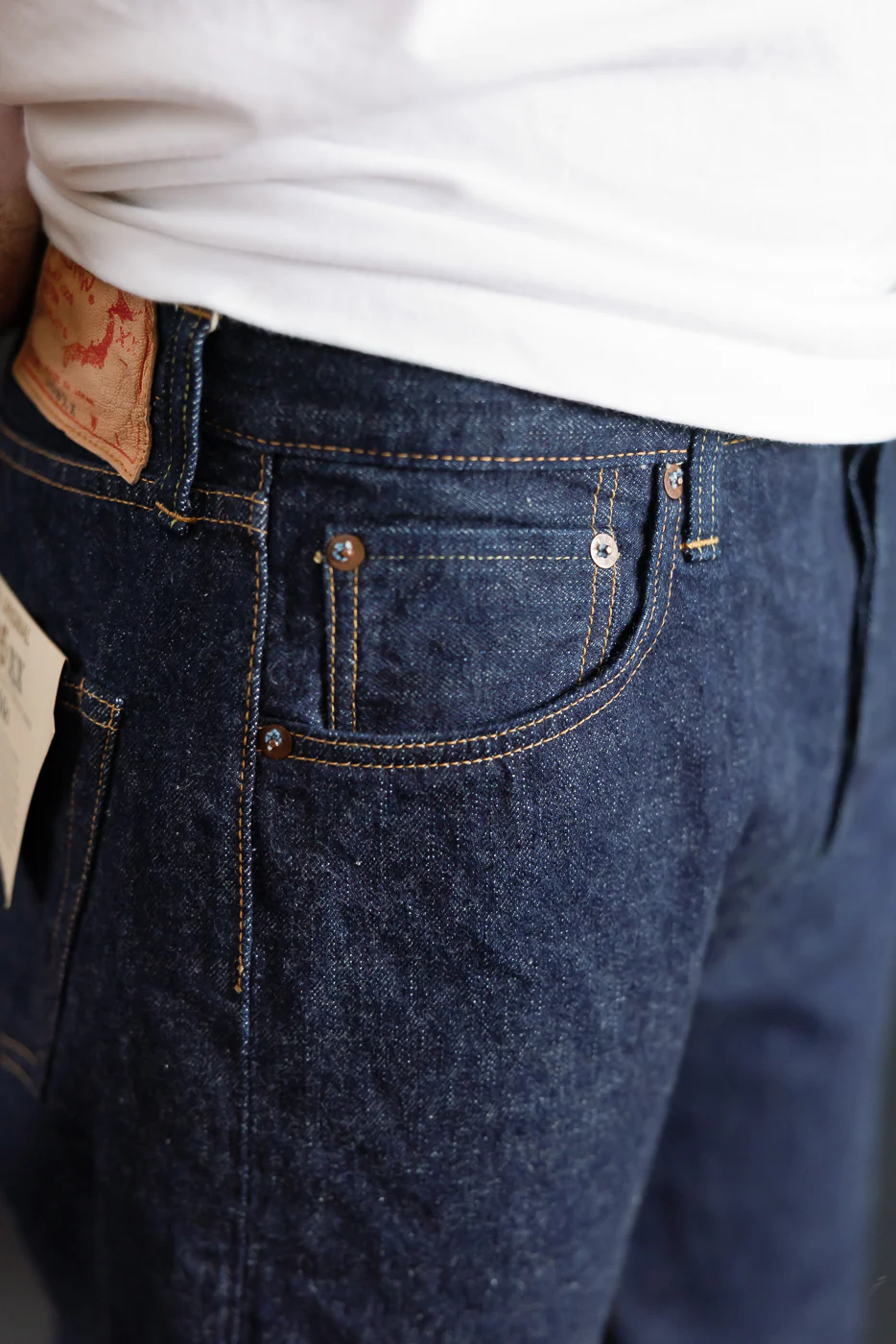 01-1050XX-81k - The 1950s Selvedge Denim - One Wash - Image 19