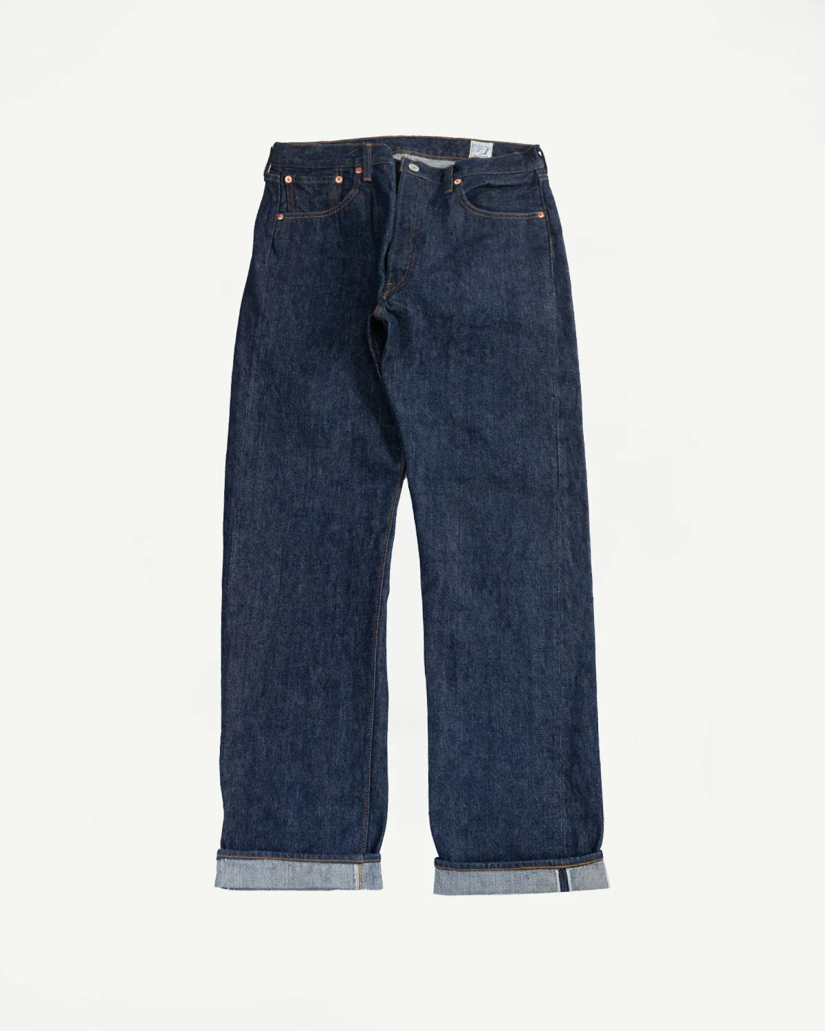 01-1056-81 - Model 66 Standard Selvedge Denim Pants - Indigo OW
