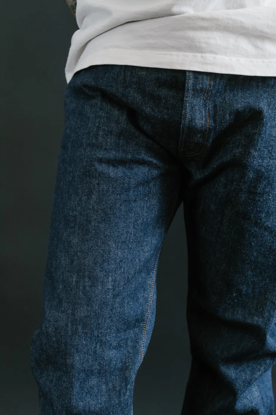 01-1056-81 - Model 66 Standard Selvedge Denim Pants - Indigo OW - Image 16