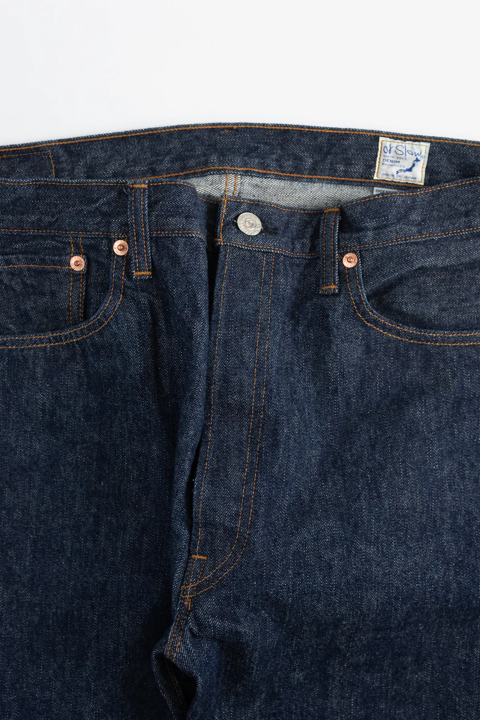 01-1056-81 - Model 66 Standard Selvedge Denim Pants - Indigo OW - Image 3