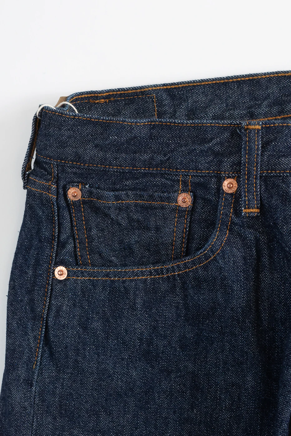 01-1056-81 - Model 66 Standard Selvedge Denim Pants - Indigo OW - Image 4