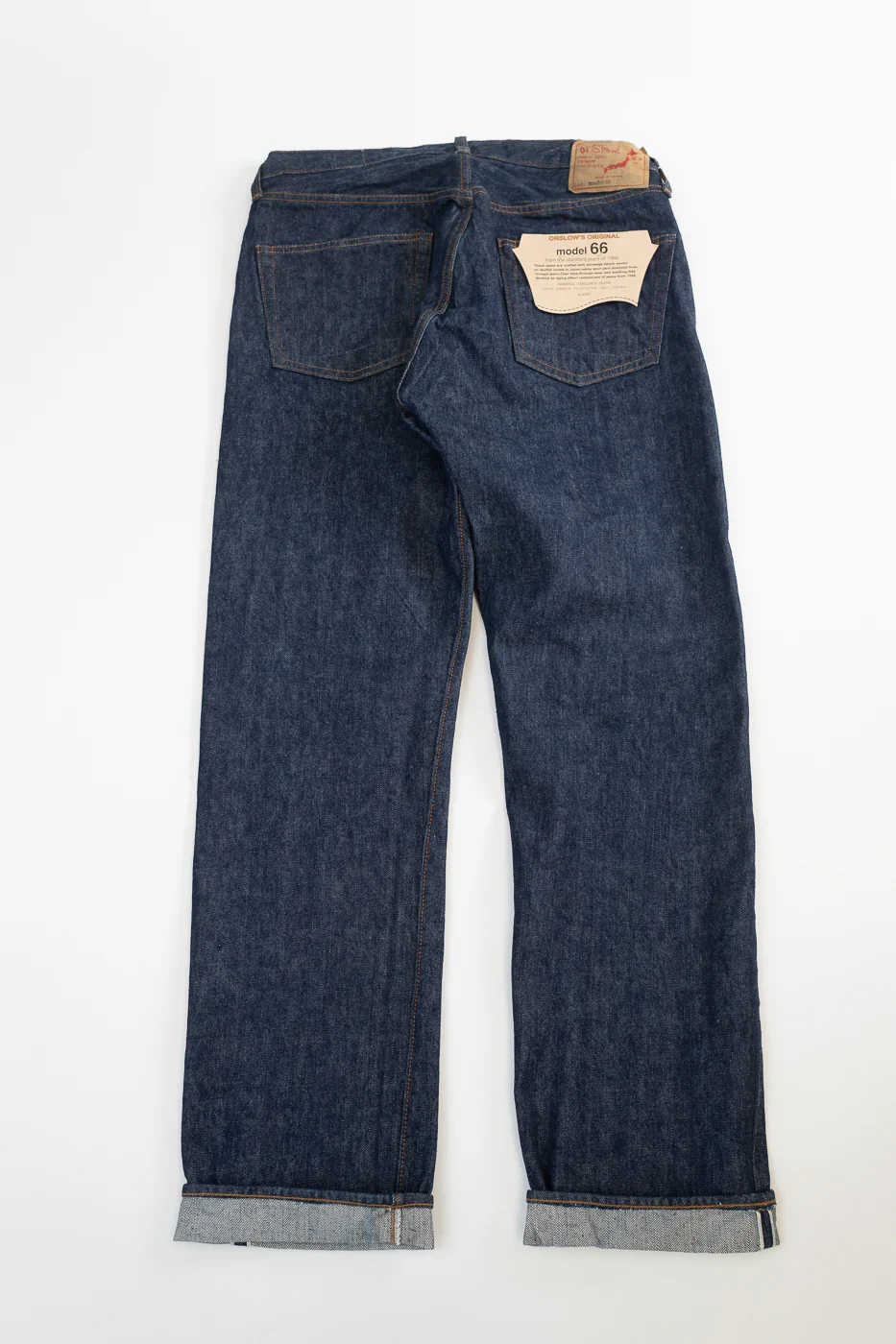 01-1056-81 - Model 66 Standard Selvedge Denim Pants - Indigo OW - Image 6