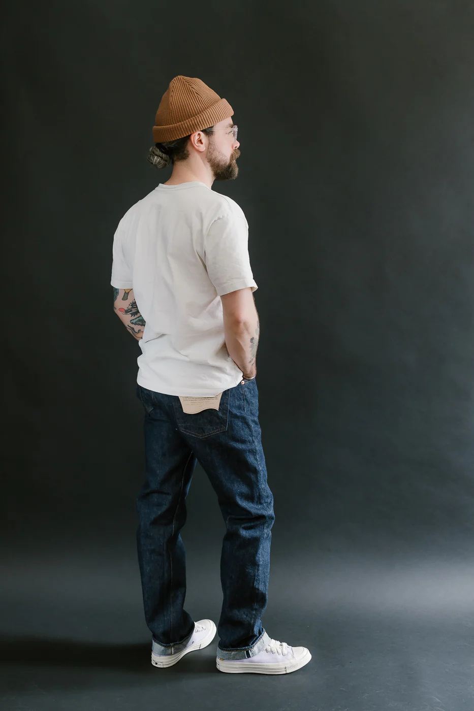 01-1056-81 - Model 66 Standard Selvedge Denim Pants - Indigo OW - Image 8