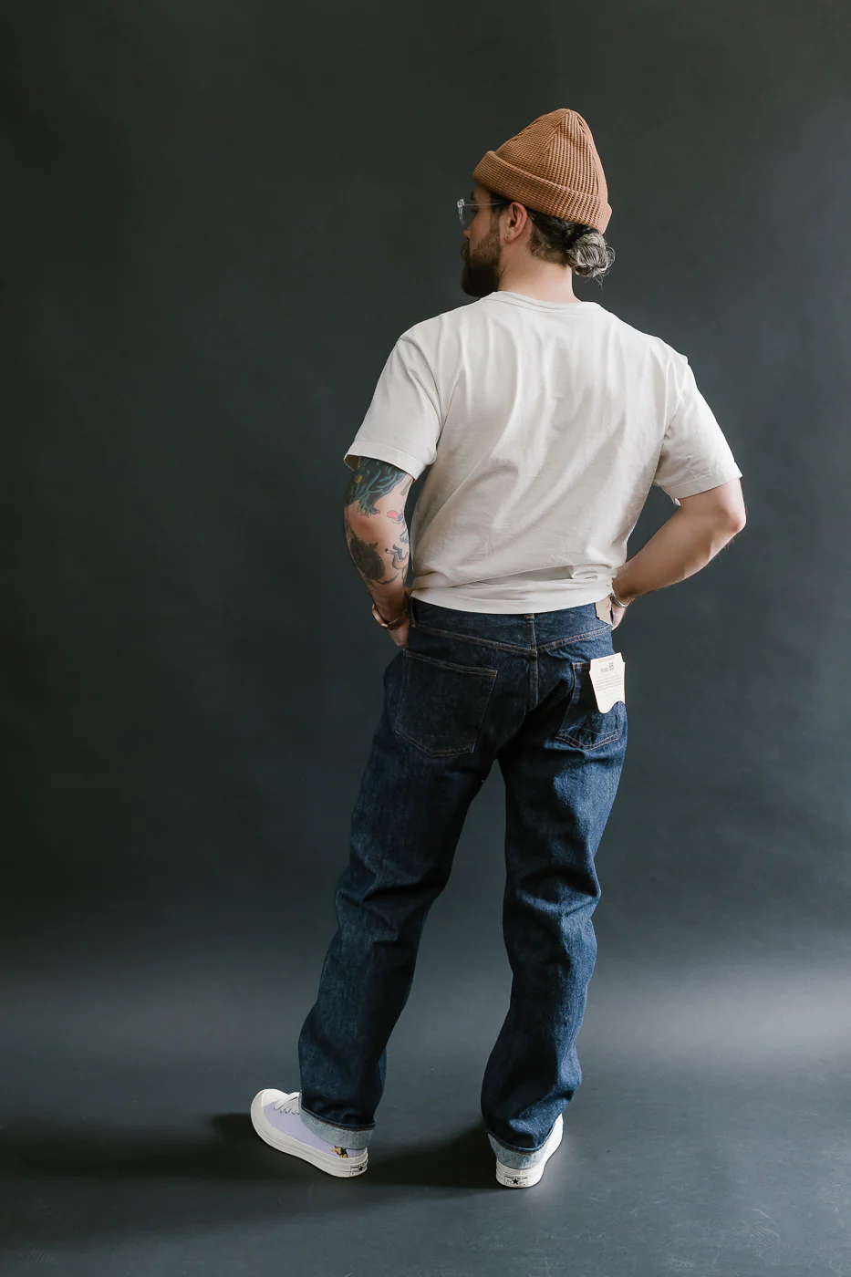 01-1056-81 - Model 66 Standard Selvedge Denim Pants - Indigo OW - Image 9