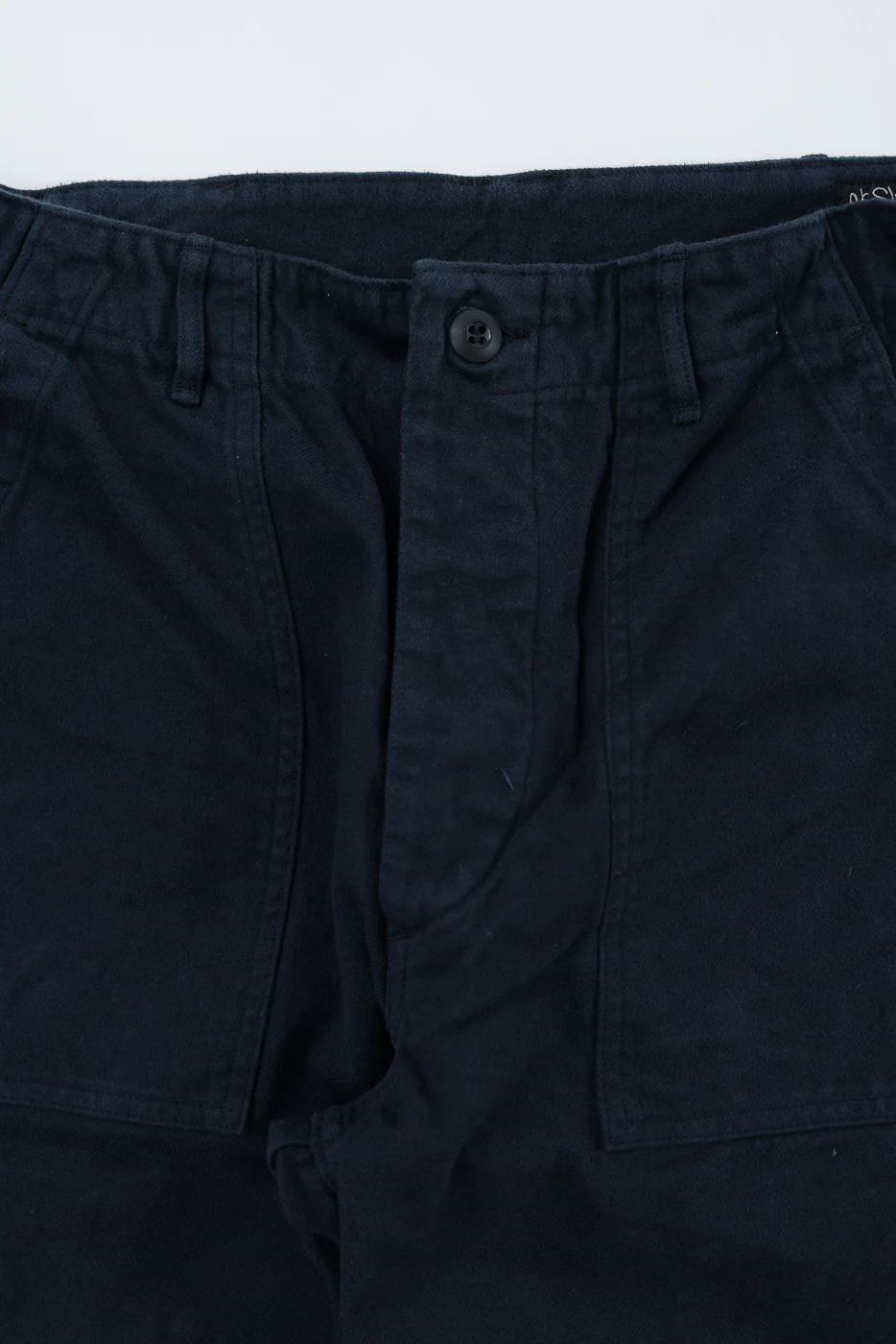 01-5002-02K - Fatigue Pants Brushed Flannel Standard Fit - Dark Navy - Image 2