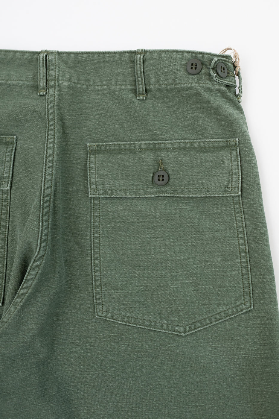 01-5002-216 - Fatigue Pants Reverse Sateen - Standard Fit - Vintage Washed Olive - Image 2