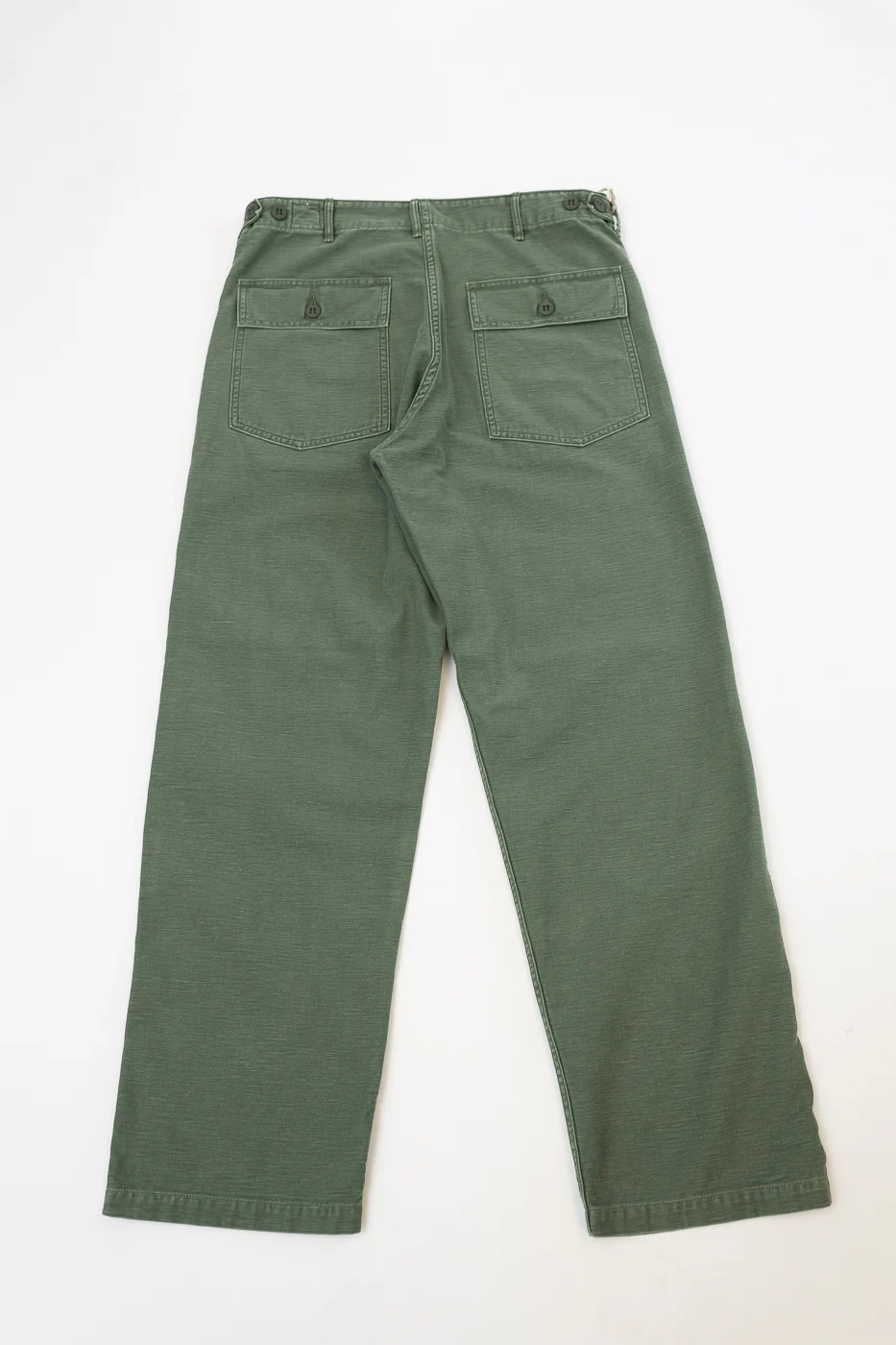 01-5002-216 - Fatigue Pants Reverse Sateen - Standard Fit - Vintage Washed Olive - Image 6