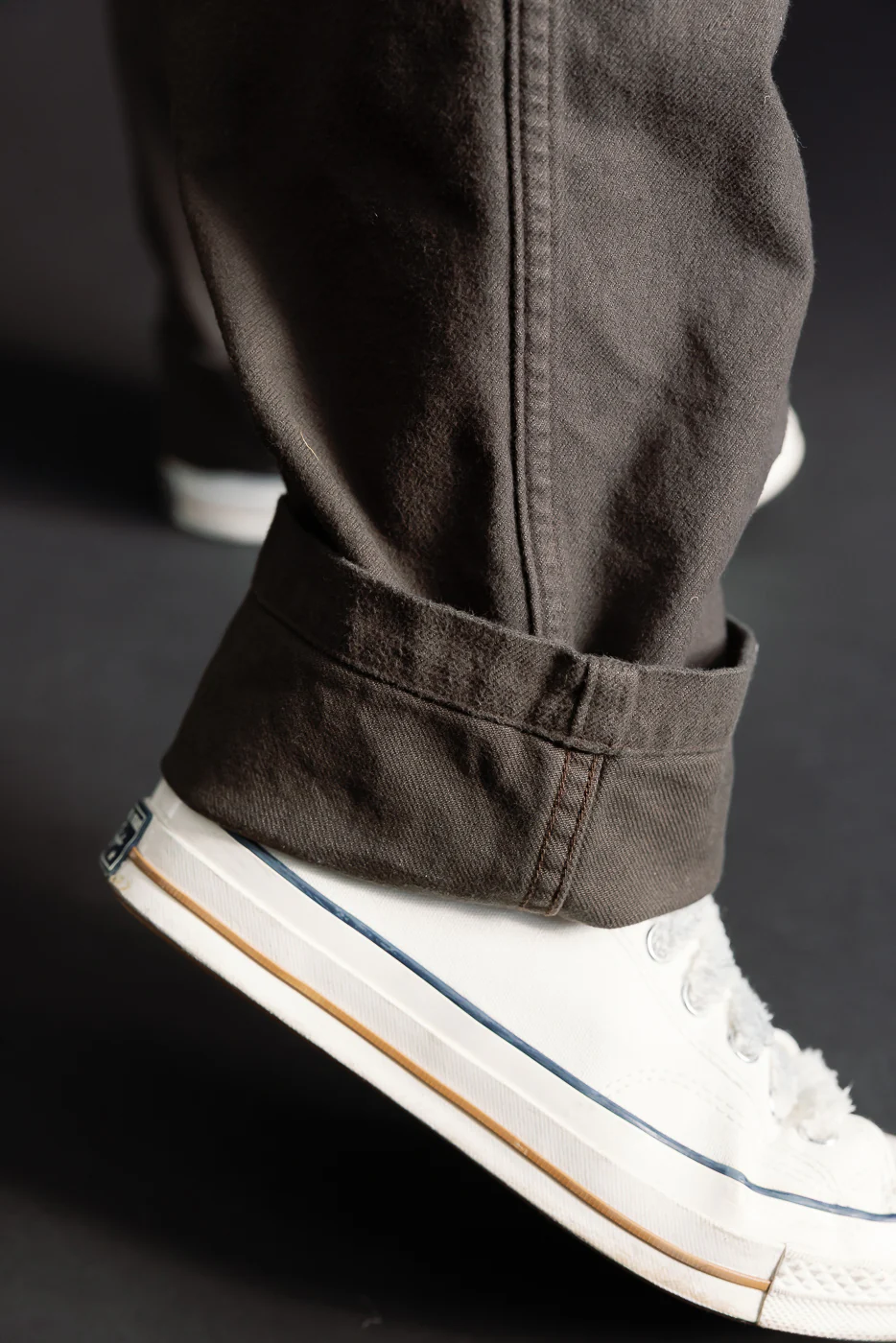 01-5002-52K - Fatigue Pants Brushed Flannel Standard Fit - Coffee Brown - Image 19