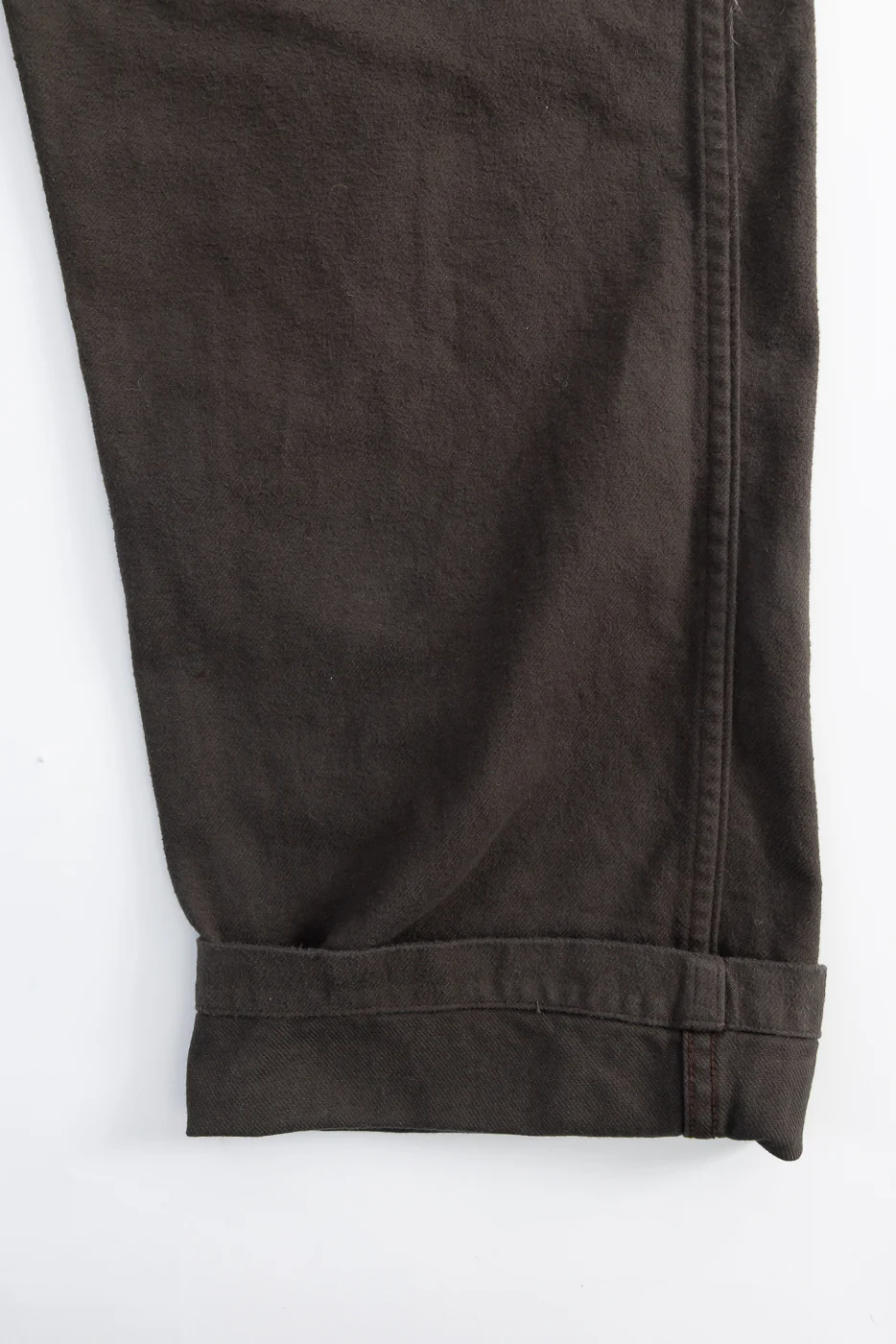 01-5002-52K - Fatigue Pants Brushed Flannel Standard Fit - Coffee Brown - Image 5