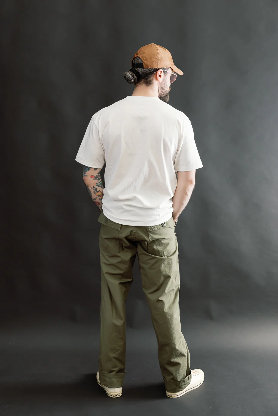 01-5002-76 - Fatigue Pants Ripstop - Standard Fit - Army Green - Image 8
