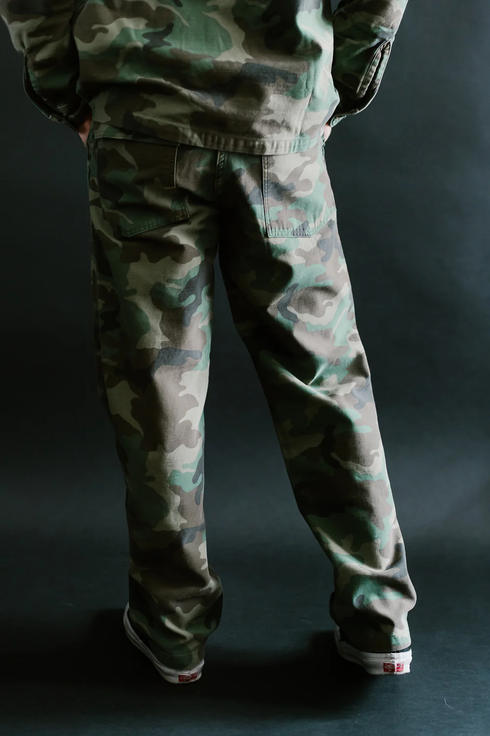 01-5002-WLC - Fatigue Pants Reverse Sateen - Standard Fit - Woodland Camo - Image 11