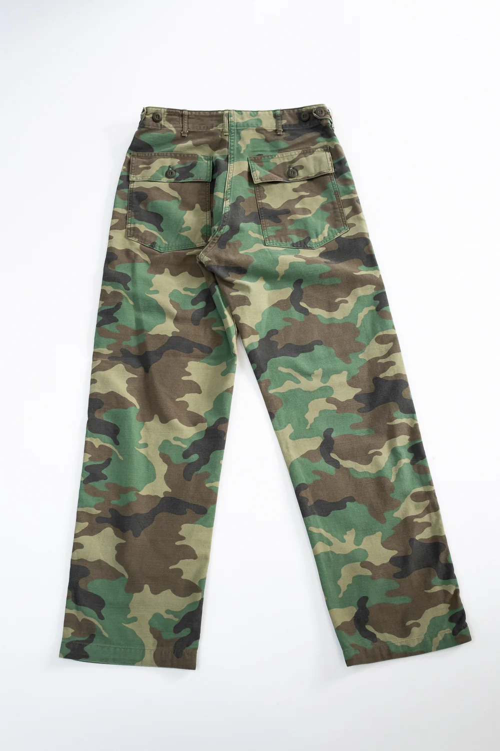 01-5002-WLC - Fatigue Pants Reverse Sateen - Standard Fit - Woodland Camo - Image 6