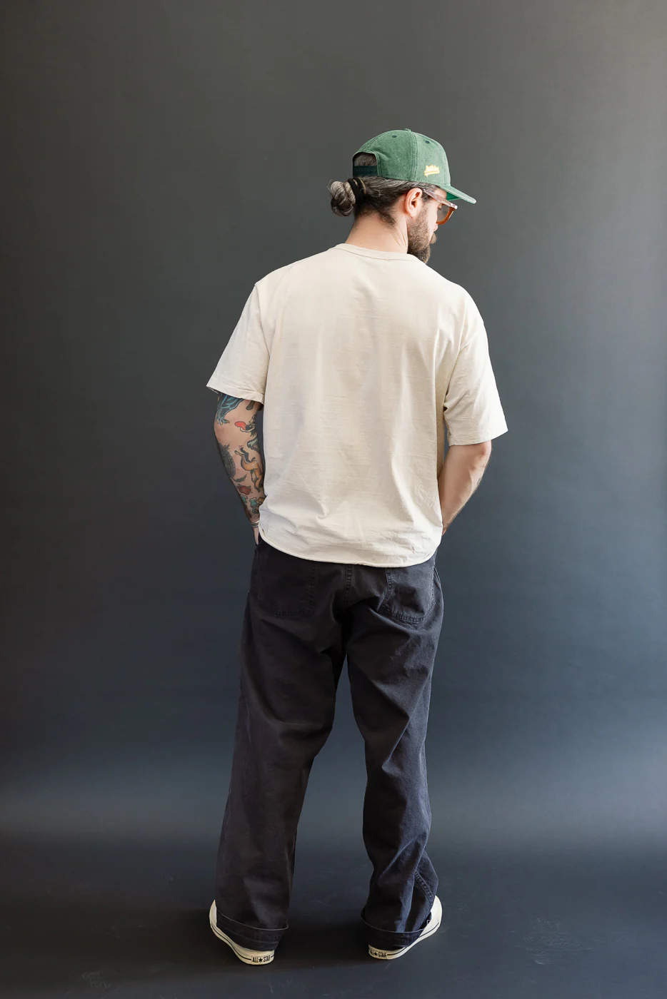 01-5103-M61K - Duck Canvas Summer Fatigue Pants - Black - Image 9