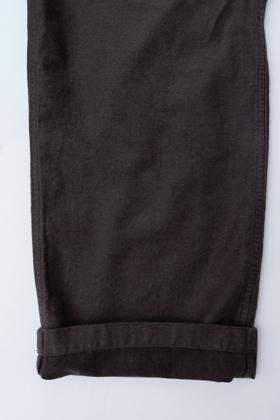 01-5104-60K - Fatigue Pants Cotton Linen Moleskin Relax Fit - Charcoal Gray - Image 5