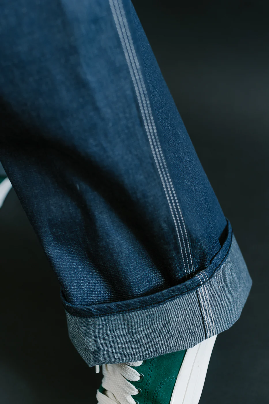 01-5126-80 - 30s Painter's Pants Rigid Indigo Chambray - Wide Fit - Image 20