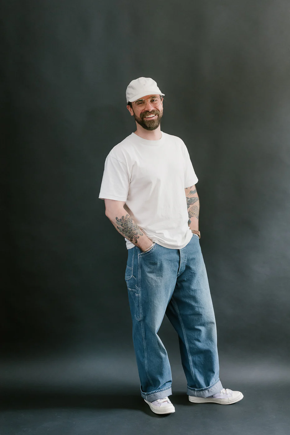 01-5126-95 - 30s Painter Pants Denim - Wide Fit - Used Wash - Image 10