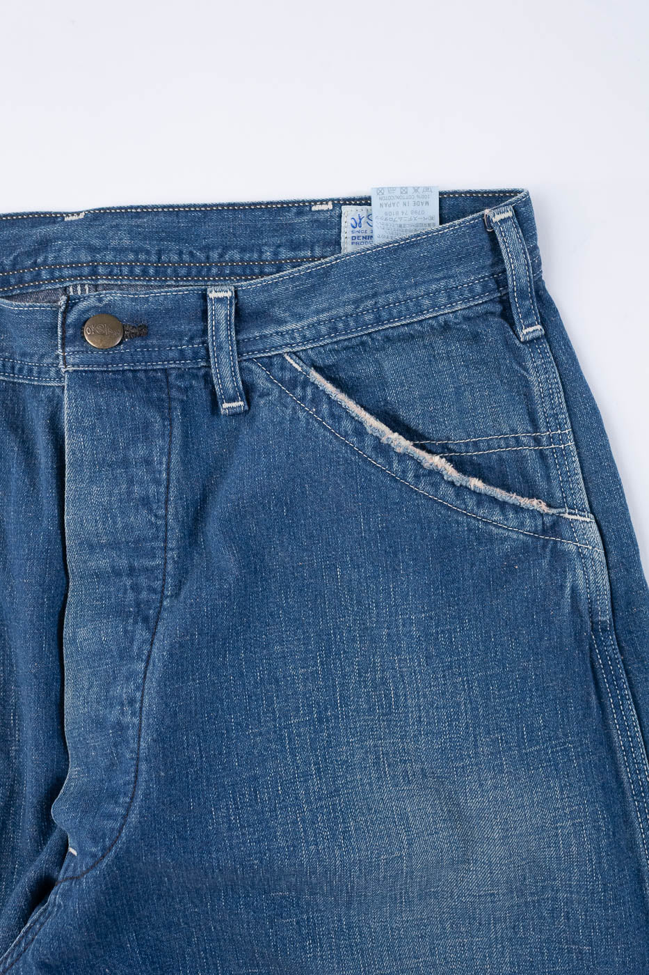 01-5126-95 - 30s Painter Pants Denim - Wide Fit - Used Wash - Image 2