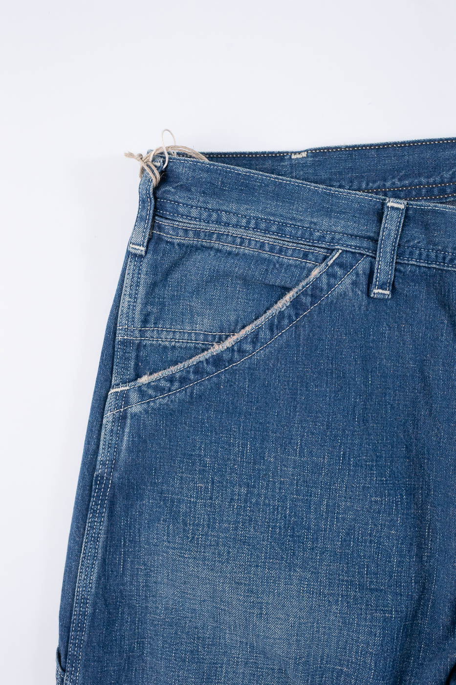 01-5126-95 - 30s Painter Pants Denim - Wide Fit - Used Wash - Image 4