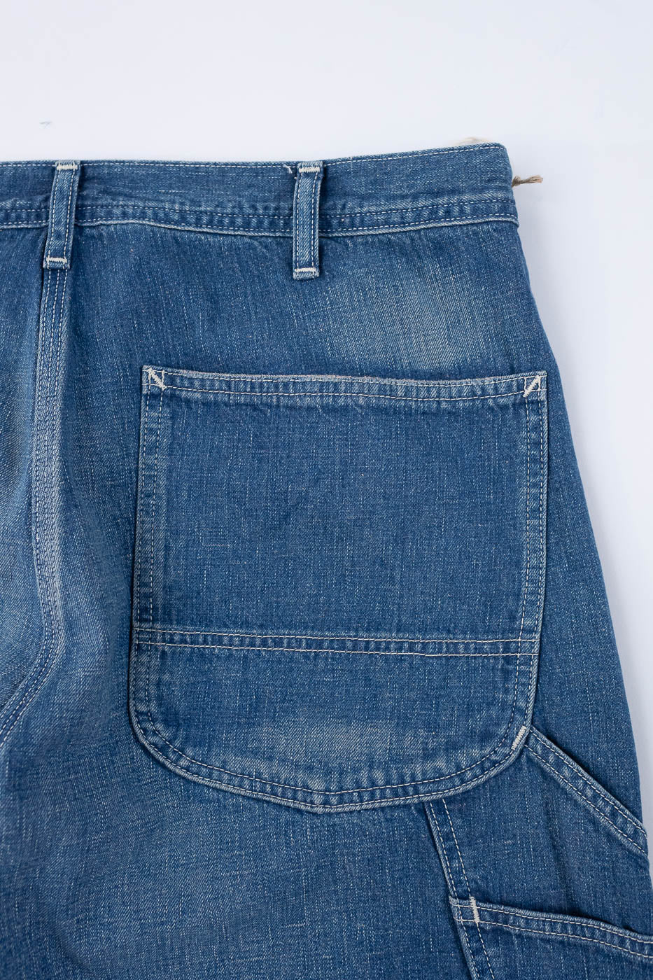 01-5126-95 - 30s Painter Pants Denim - Wide Fit - Used Wash - Image 7