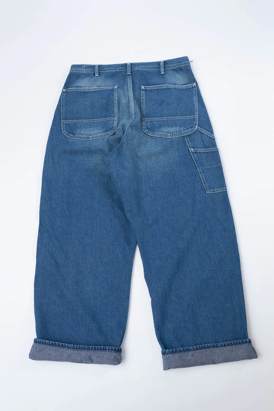 01-5126-95 - 30s Painter Pants Denim - Wide Fit - Used Wash - Image 8