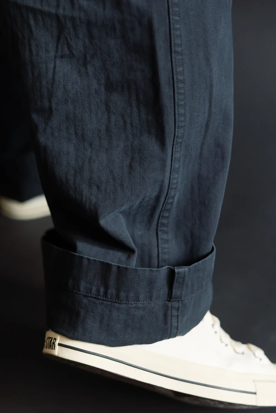 01-5210-61K - USMC Herringbone Wide Fit Utility Trousers - Black - Image 19