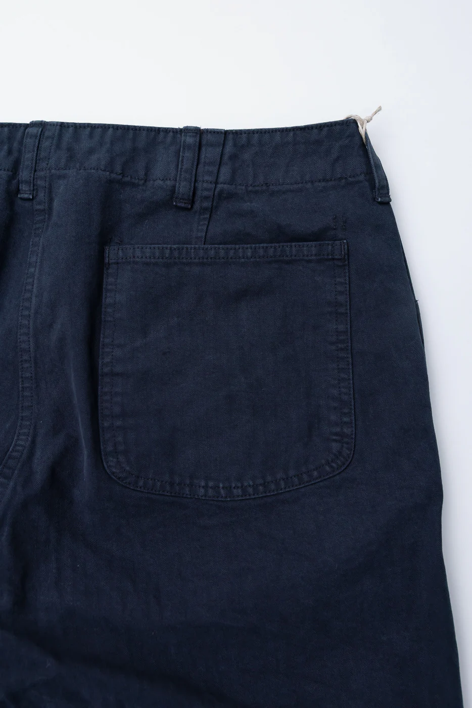 01-5210-61K - USMC Herringbone Wide Fit Utility Trousers - Black - Image 2