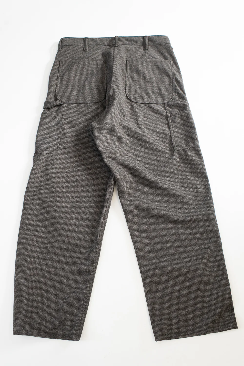 01-5328- 155 - Dad's Fit Painter's Pants Houndstooth - Brown - Image 6