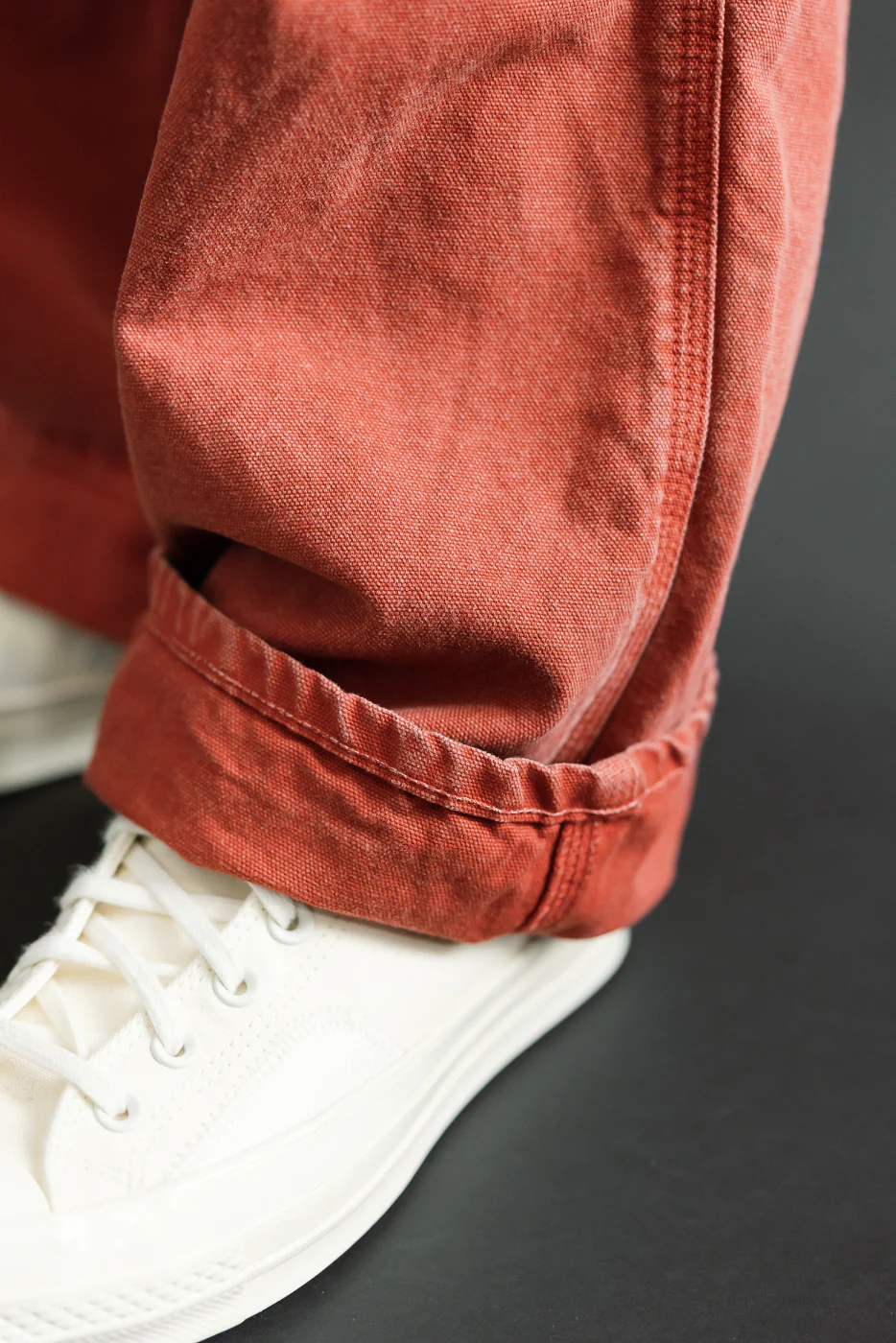 01-5328-25S - Dad's Fit Painter's Pants Canvas - Red - Image 22
