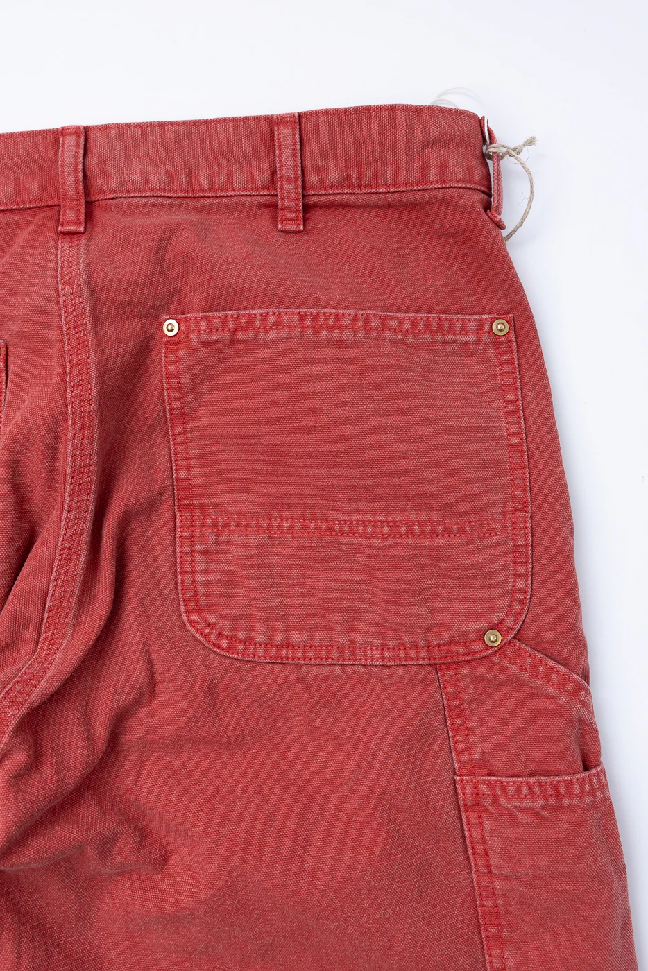 01-5328-25S - Dad's Fit Painter's Pants Canvas - Red - Image 5
