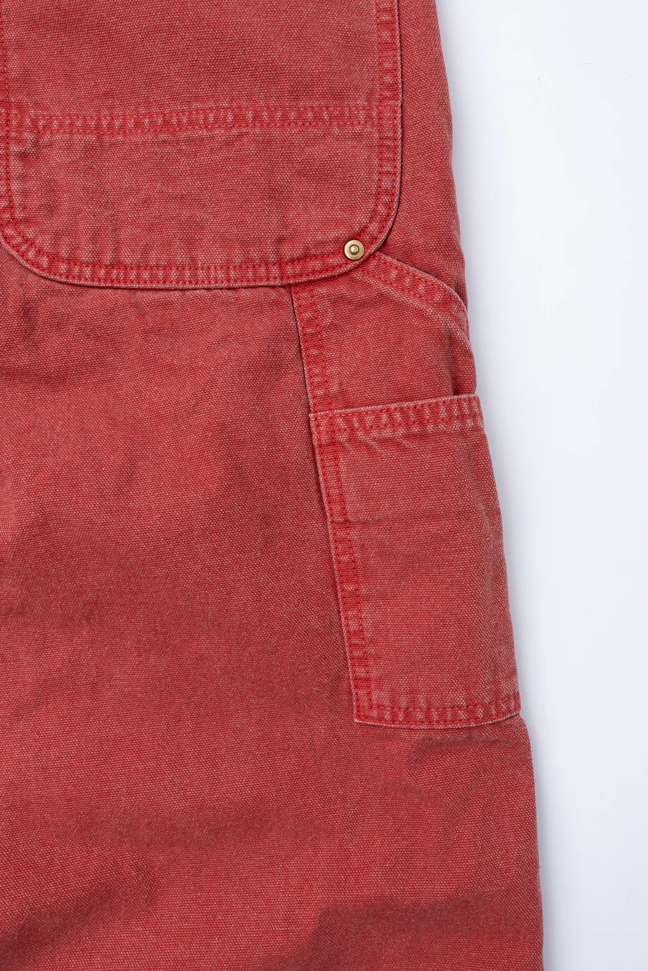 01-5328-25S - Dad's Fit Painter's Pants Canvas - Red - Image 6