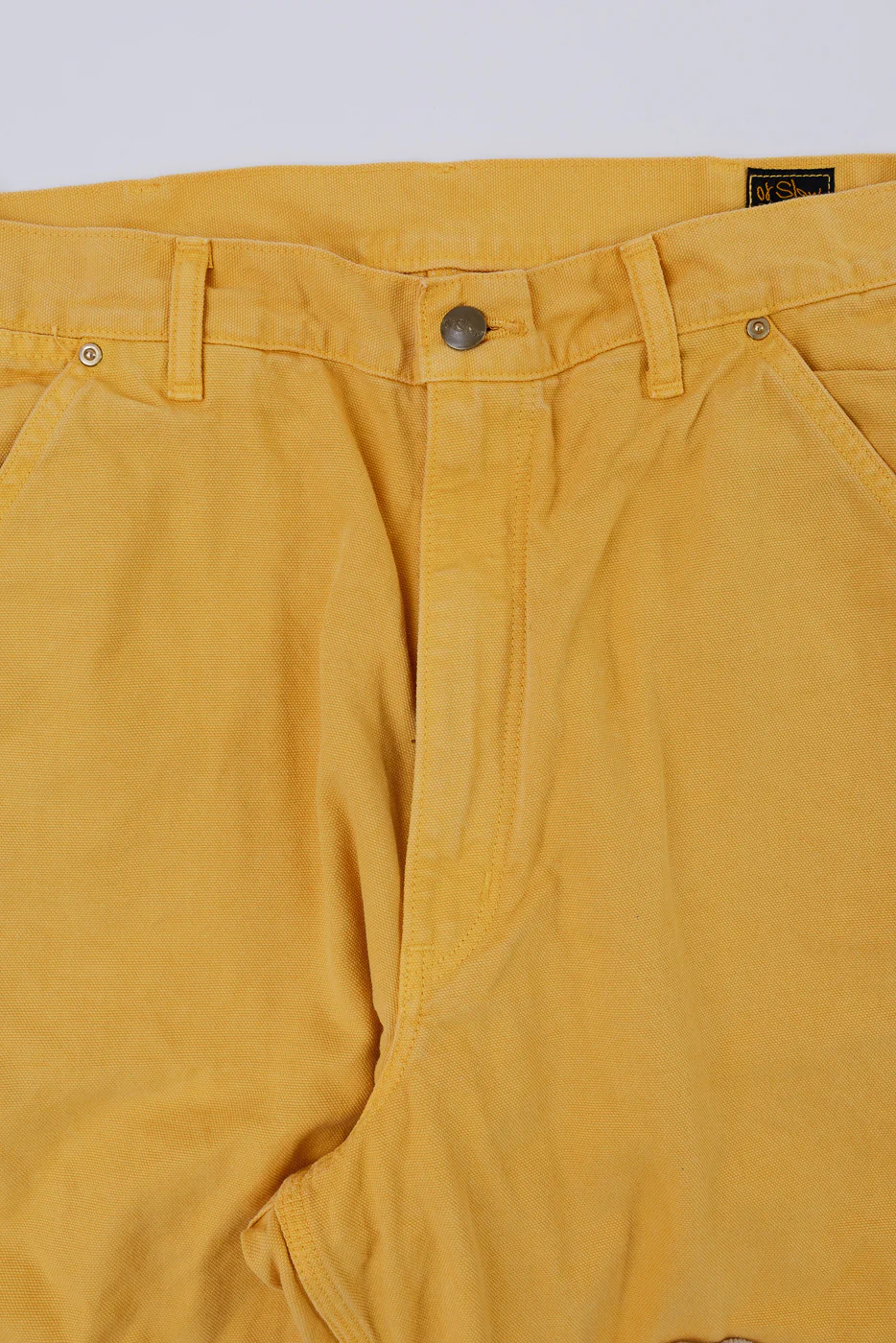 01-5328-46S - Dad's Fit Painter's Pants Canvas - Yellow - Image 2