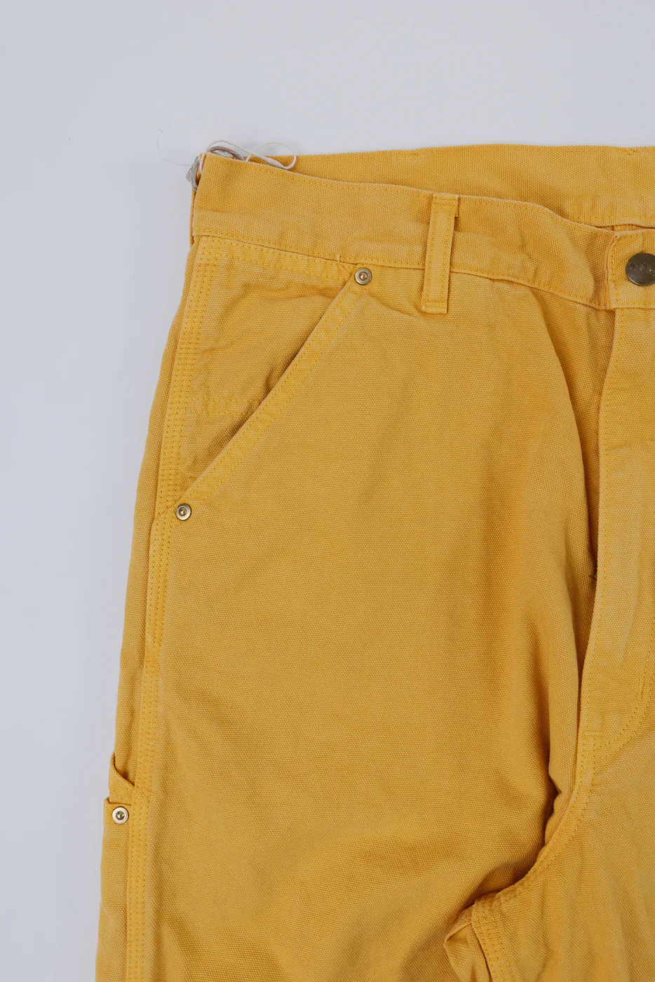 01-5328-46S - Dad's Fit Painter's Pants Canvas - Yellow - Image 3