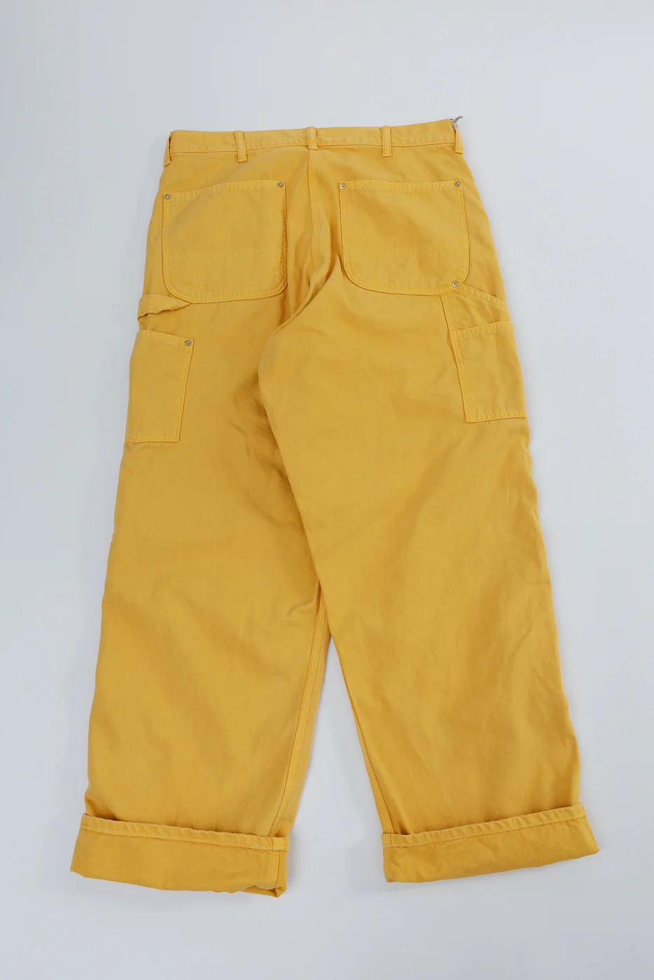 01-5328-46S - Dad's Fit Painter's Pants Canvas - Yellow - Image 7